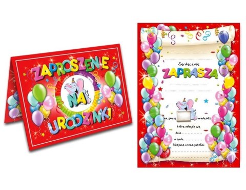 Zaproszenia na roczek dla dzieci KAŻDE URODZINY Zaproszenia na roczek dla dzieci KAŻDE URODZINY