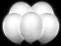 Balony ledowe białe świecące na ślub wesele x5 SB Balony ledowe białe świecące na ślub wesele x5 SB