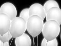 Balony ledowe białe świecące na ślub wesele x5 SB Balony ledowe białe świecące na ślub wesele x5 SB