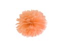 Czarne pomarańczowe pompony na Halloween 4szt 25cm Czarne pomarańczowe pompony na Halloween 4szt 25cm