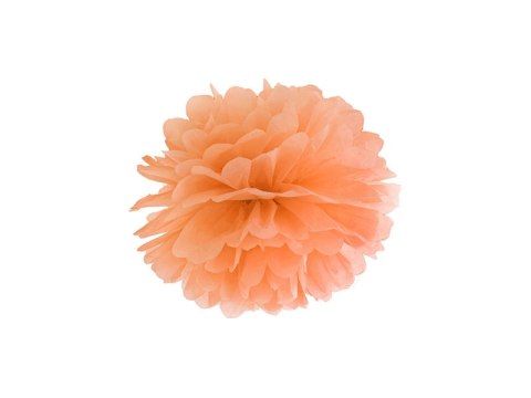Czarne pomarańczowe pompony na Halloween 4szt 25cm Czarne pomarańczowe pompony na Halloween 4szt 25cm