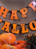 Dekoracje baner girlanda napis Happy Halloween XL