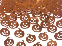 Dekoracje halloweenowe konfetti dynie na Halloween
