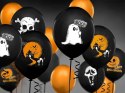 Dekoracje na Halloween balony baner pajęczyny 21el Dekoracje na Halloween balony baner pajęczyny 21el