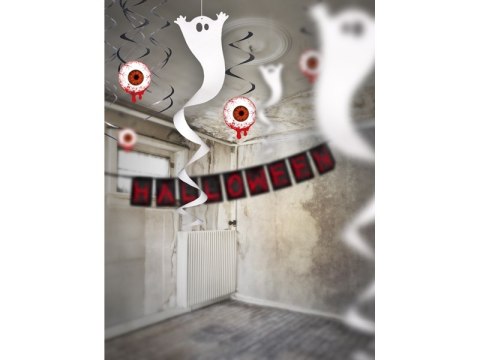 Duże dekoracje dla dzieci duchy na Halloween 3szt Duże dekoracje dla dzieci duchy na Halloween 3szt