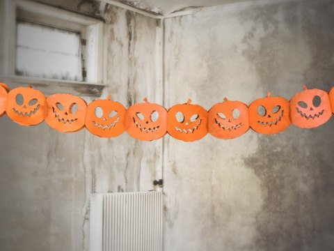 Girlanda dynie na Halloween dekoracje różne wzory Girlanda dynie na Halloween dekoracje różne wzory