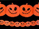 Girlanda dynie na Halloween dekoracje różne wzory Girlanda dynie na Halloween dekoracje różne wzory
