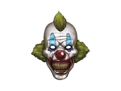 Maska klauna straszny kalun strój na Halloween Maska klauna straszny kalun strój na Halloween