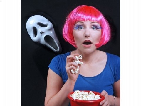 Maska z Krzyku kapturem Scary Move strój Halloween Maska z Krzyku kapturem Scary Move strój Halloween