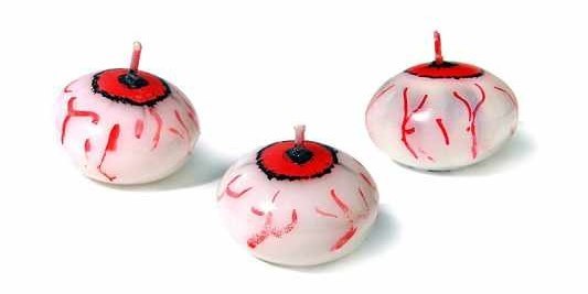 Świeczka pływająca pływające oko na Halloween 6szt Świeczka pływająca pływające oko na Halloween 6szt