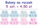 Balony dekoracja na roczek 1-e urodziny MOCNE XXXL