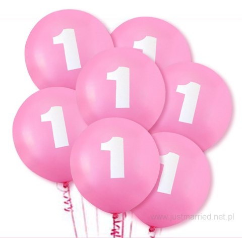 Balony dekoracje na roczek 1 pierwsze urodziny Balony dekoracje na roczek 1 pierwsze urodziny
