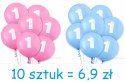 Balony dekoracje na roczek 1 pierwsze urodziny Balony dekoracje na roczek 1 pierwsze urodziny
