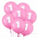 Balony dekoracje na roczek 1 pierwsze urodziny Balony dekoracje na roczek 1 pierwsze urodziny