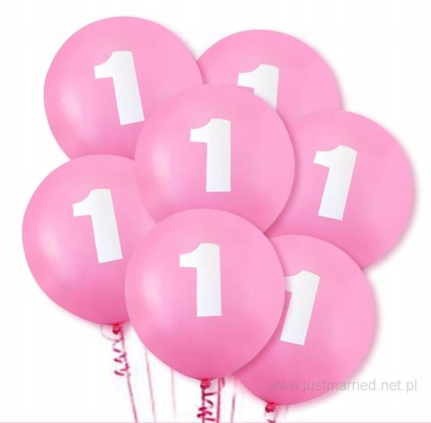 Balony dekoracje na roczek 1 pierwsze urodziny Balony dekoracje na roczek 1 pierwsze urodziny