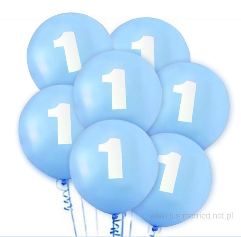 Balony dekoracje na roczek 1 pierwsze urodziny Balony dekoracje na roczek 1 pierwsze urodziny