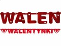 Baner napis girlanda dekoracja na WALENTYNKI WL Baner napis girlanda dekoracja na WALENTYNKI WL