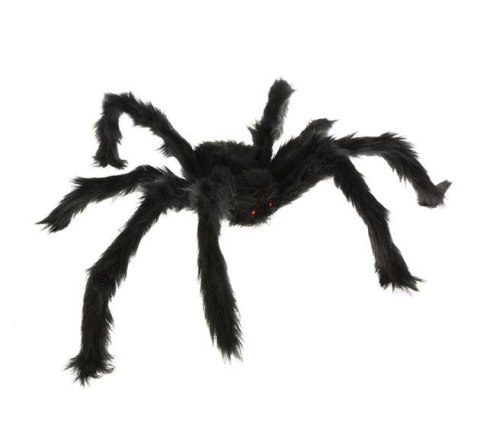 Wielki czarny włochaty pająk pająki Halloween 60cm Wielki czarny włochaty pająk pająki Halloween 60cm