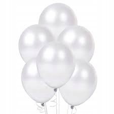 Balony białe perłowe dekoracje ślubne weselne x100 Balony białe perłowe dekoracje ślubne weselne x100