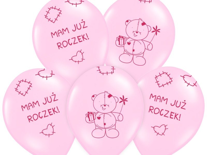 Balony miś słonik trampek na roczek urodziny PROMO Balony miś słonik trampek na roczek urodziny PROMO