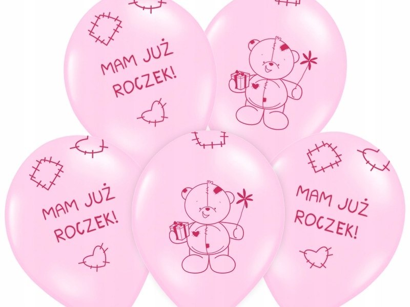 Balony miś słonik trampek na roczek urodziny PROMO Balony miś słonik trampek na roczek urodziny PROMO