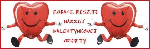 Dekoracje serca serduszka akrylowe WALENTYNKI WL Dekoracje serca serduszka akrylowe WALENTYNKI WL