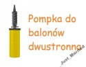 Pompka ręczna do pompowania wszystkich balonów HIT Pompka ręczna do pompowania wszystkich balonów HIT