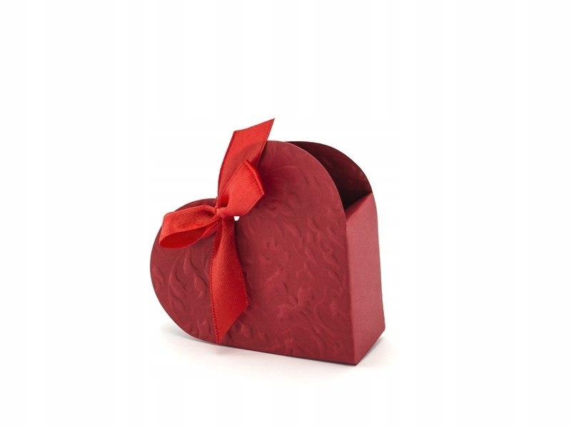 Pudełko w kształcie serca serce na Walentynki WL