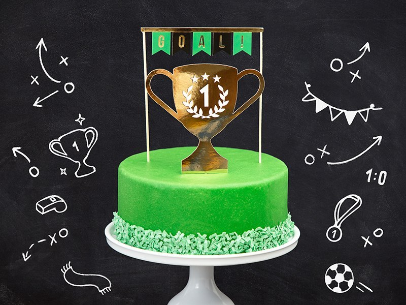 Topper na tort piłkarski Topper na tort piłkarski