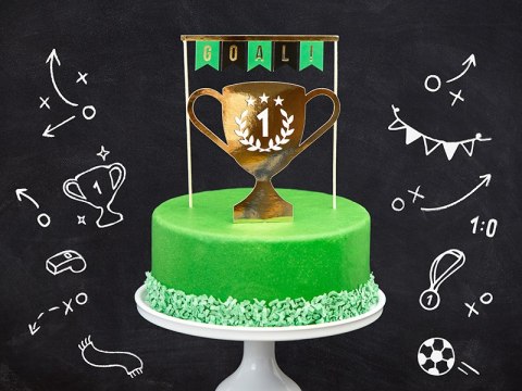 Topper na tort piłkarski Topper na tort piłkarski
