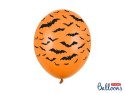 Balony 30cm, Nietoperze, 6 sztuk Balony 30cm, Nietoperze, 6 sztuk