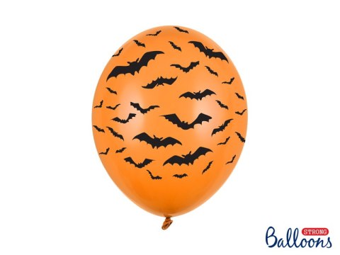 Balony 30cm, Nietoperze, 6 sztuk Balony 30cm, Nietoperze, 6 sztuk