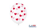 Balony 30cm, Serduszka, Crystal Clear (1 op. / 6 szt.) Balony 30cm, Serduszka, Crystal Clear (1 op. / 6 szt.)
