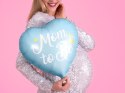 Balon na hel Mom to Be, niebieski Balon na hel Mom to Be, niebieski