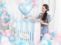 Balon na hel Mom to Be, niebieski Balon na hel Mom to Be, niebieski