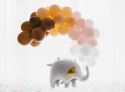Balon foliowy Słoń, 61x46cm, mix Balon foliowy Słoń, 61x46cm, mix