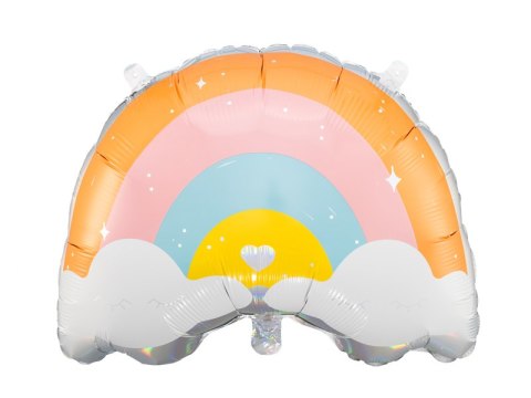 Balon foliowy Tęcza, 55x40cm, mix Balon foliowy Tęcza, 55x40cm, mix