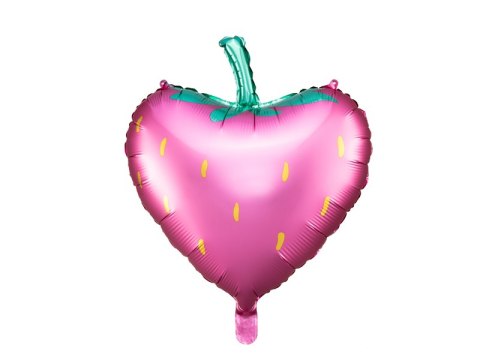balon truskawka na walentynki balon truskawka na walentynki