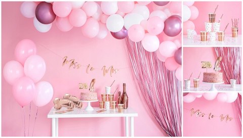 Balony na wieczór panieński złote z konfetti 10szt Balony na wieczór panieński złote z konfetti 10szt