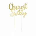 Zestaw dekoracji topper balony serwetki na Chrzest Zestaw dekoracji topper balony serwetki na Chrzest