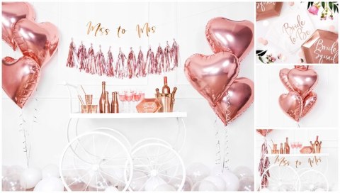 Balony na wieczór panieński She said yes rosegold Balony na wieczór panieński She said yes rosegold