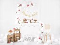Girlanda baner złoty lustrzany na CHRZEST 85cm Girlanda baner złoty lustrzany na CHRZEST 85cm