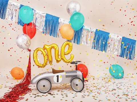 Zestaw balonów stojak ozdoby na ROCZEK hel cyfra 1 Zestaw balonów stojak ozdoby na ROCZEK hel cyfra 1