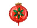 Balon foliowy Bombka, 45x45cm, mix