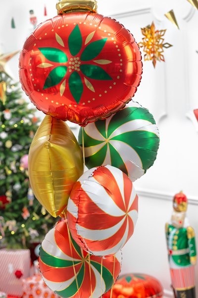 Balon foliowy Cukierek, 35cm, zielony Balon foliowy Cukierek, 35cm, zielony