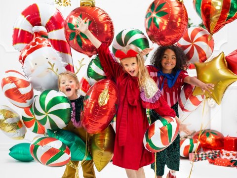 Balon foliowy Cukierek, 35cm, zielony Balon foliowy Cukierek, 35cm, zielony