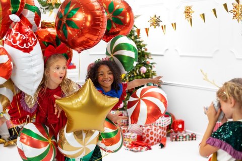 Balon foliowy Cukierek, 35cm, zielony Balon foliowy Cukierek, 35cm, zielony