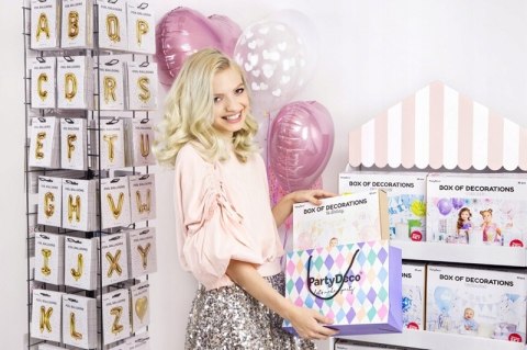 Baner balony topper zestaw na roczek 1 urodziny Baner balony topper zestaw na roczek 1 urodziny