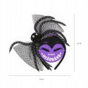 Opaska czarny PAJĄK strój pająka na Halloween 24cm Opaska czarny PAJĄK strój pająka na Halloween 24cm