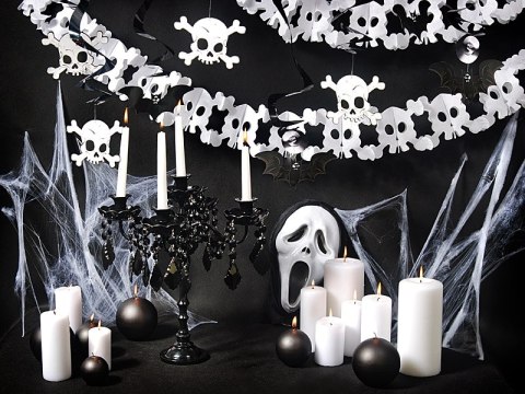 Sztuczna biała pajęczyna sieć pająki na Halloween Sztuczna biała pajęczyna sieć pająki na Halloween